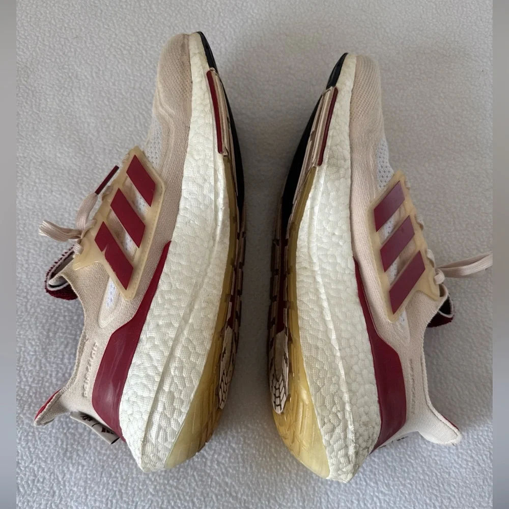 Adidas UltraBoost 21 'NCAA Pack Indiana' IU shoes size 12